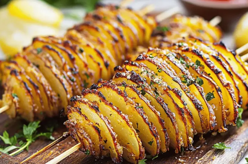 Crispy Accordion Potatoes