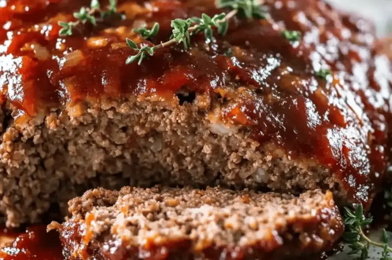 Ritz Cracker Meatloaf