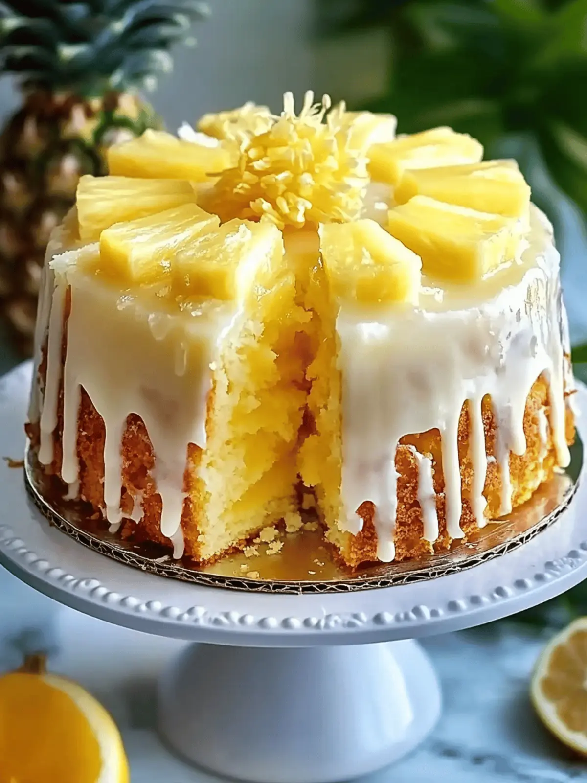 Pineapple Juice Cake