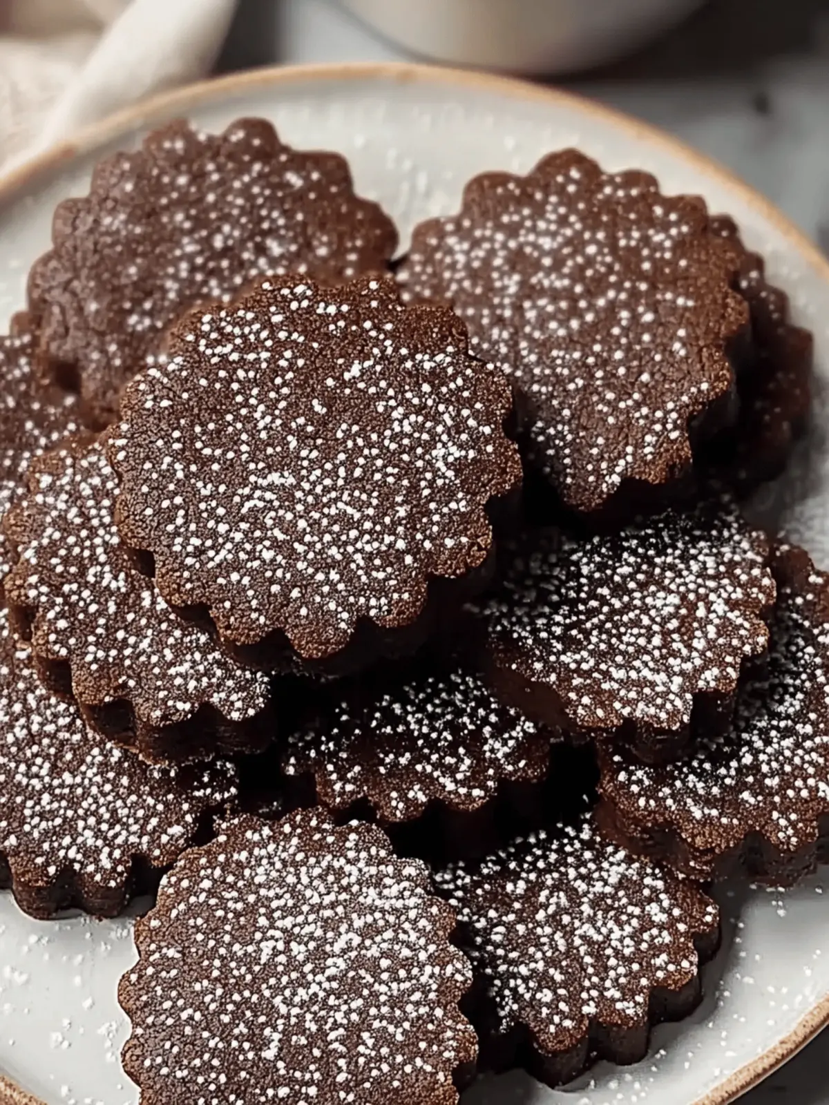 Decadent Rich Chocolate Shortbread Cookies to Savor 3 Rich Chocolate Shortbread Cookies