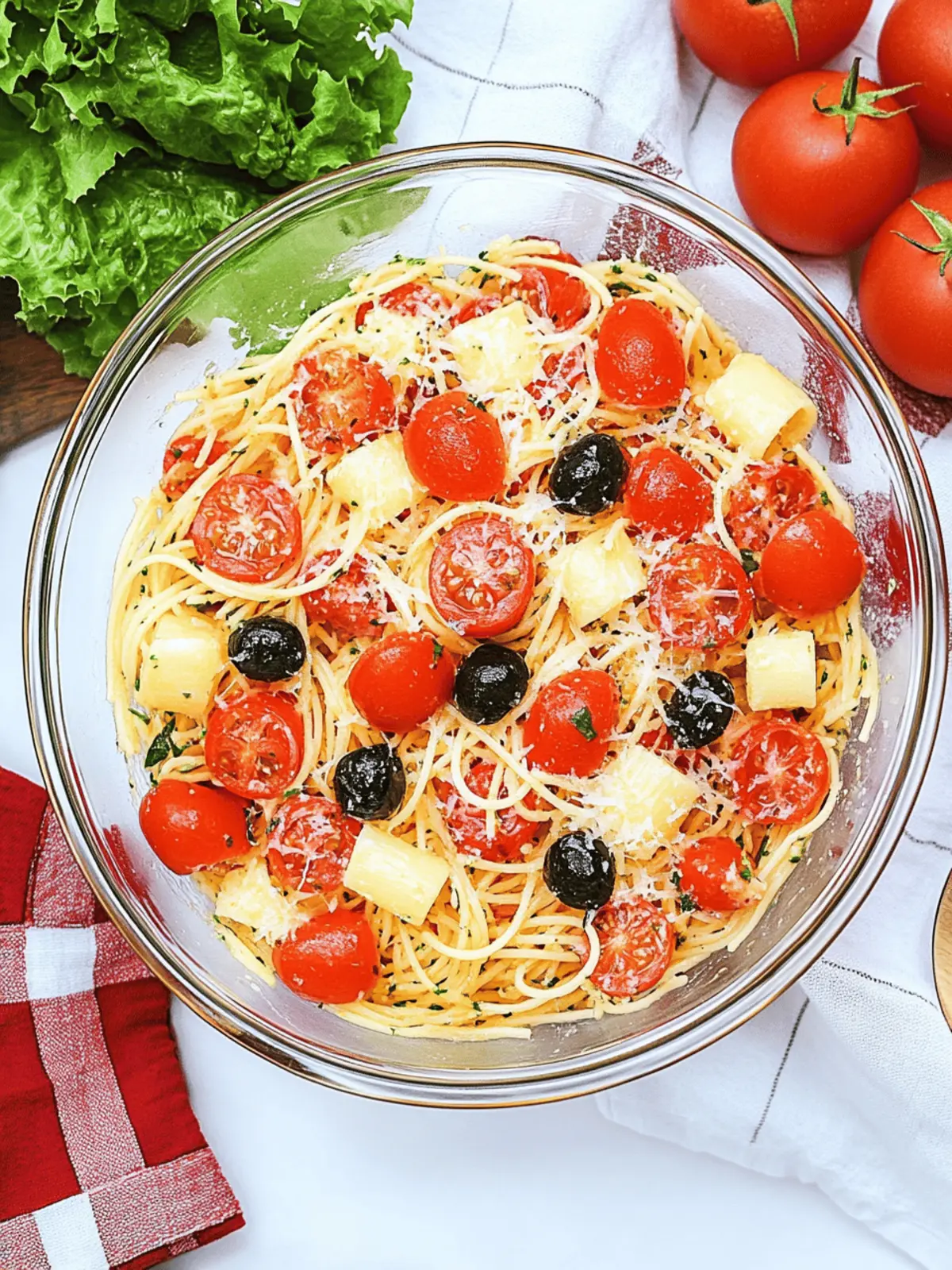 Delightful Spaghetti Pasta Salad That Everyone Will Love 2 Spaghetti Pasta Salad