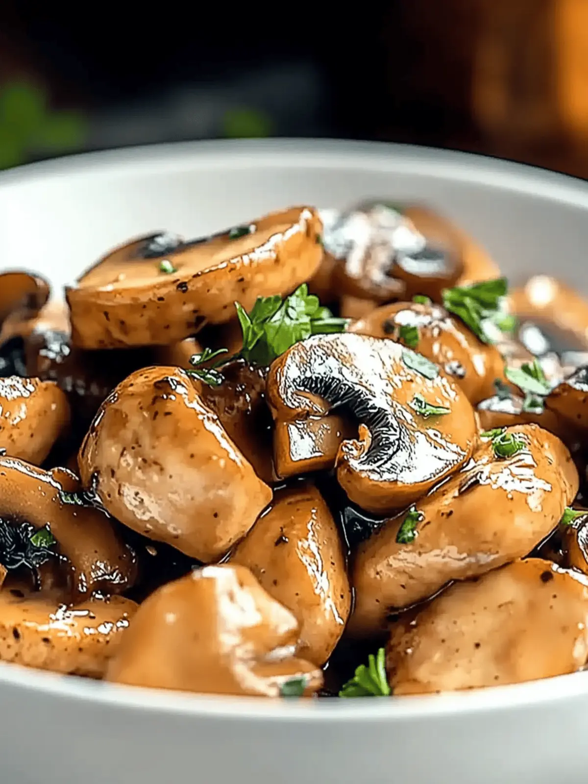 Delicious Mushroom Chicken