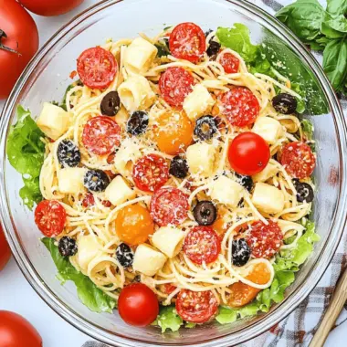 Delightful Spaghetti Pasta Salad That Everyone Will Love 9 Spaghetti Pasta Salad