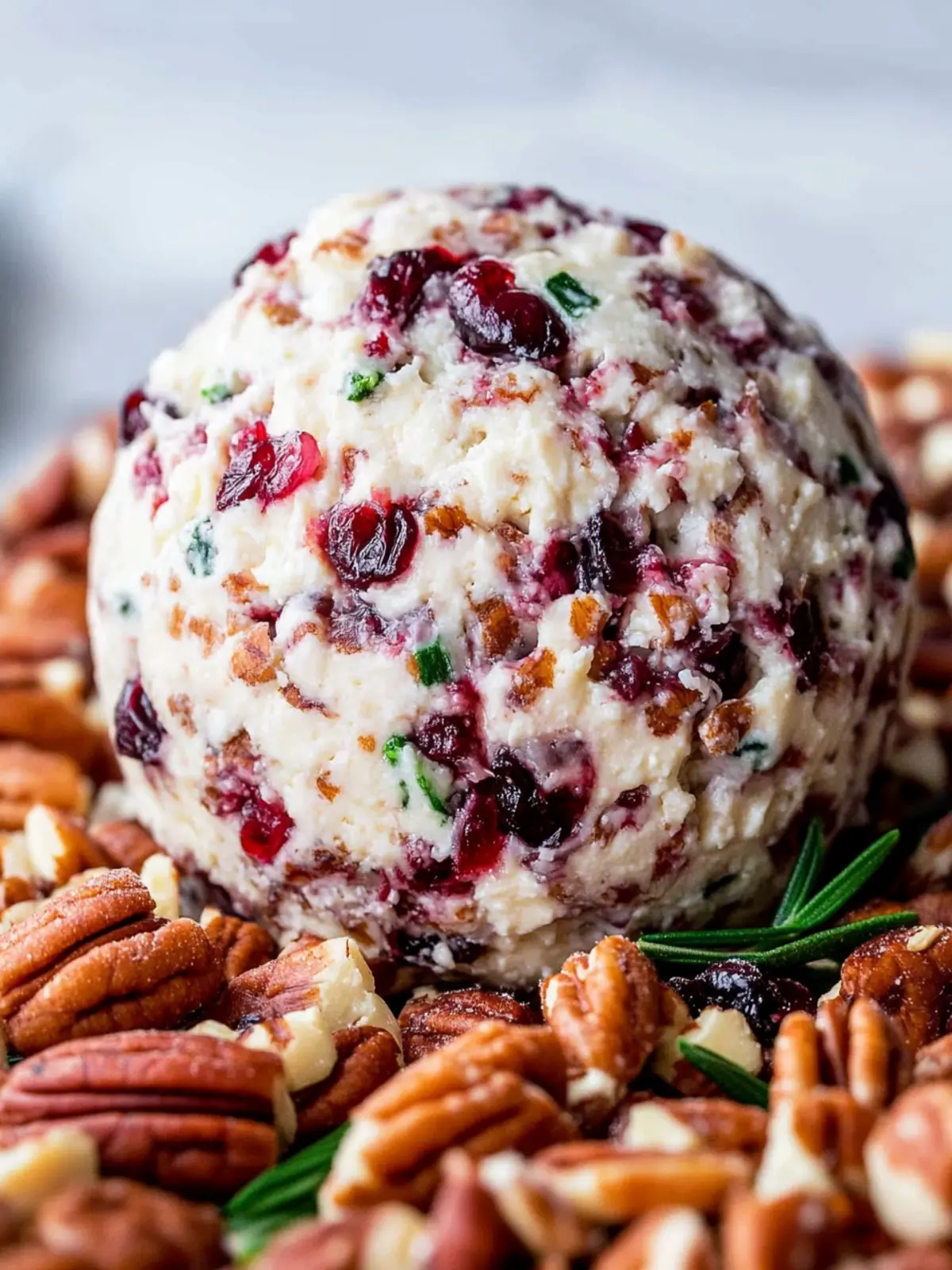 Cranberry Pecan Cheese Ball