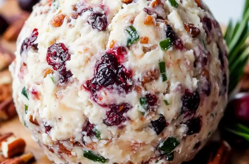 Cranberry Pecan Cheese Ball