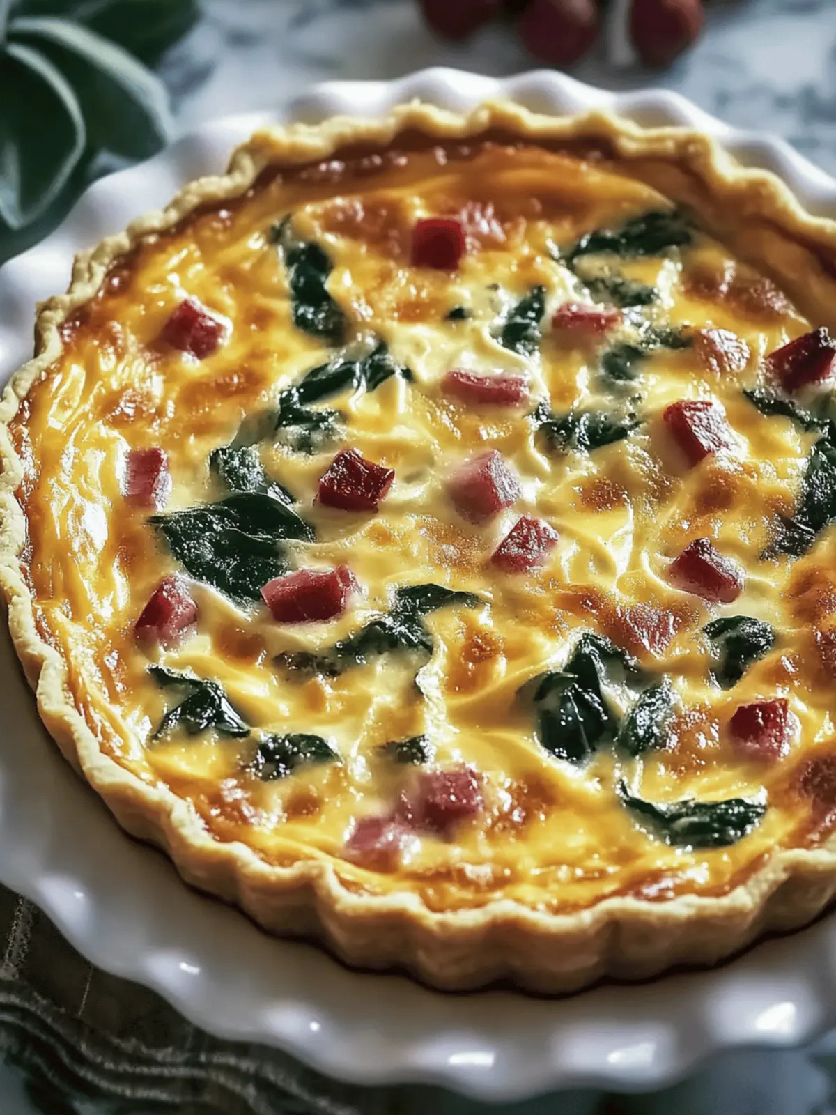Best Christmas Quiche