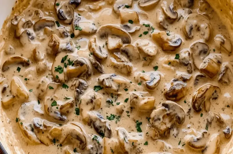 Mushroom Stroganoff