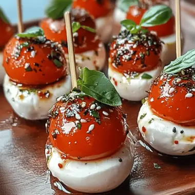 Mini Caprese Bites