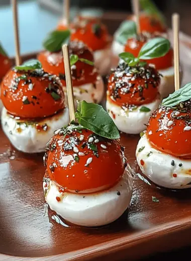 Mini Caprese Bites