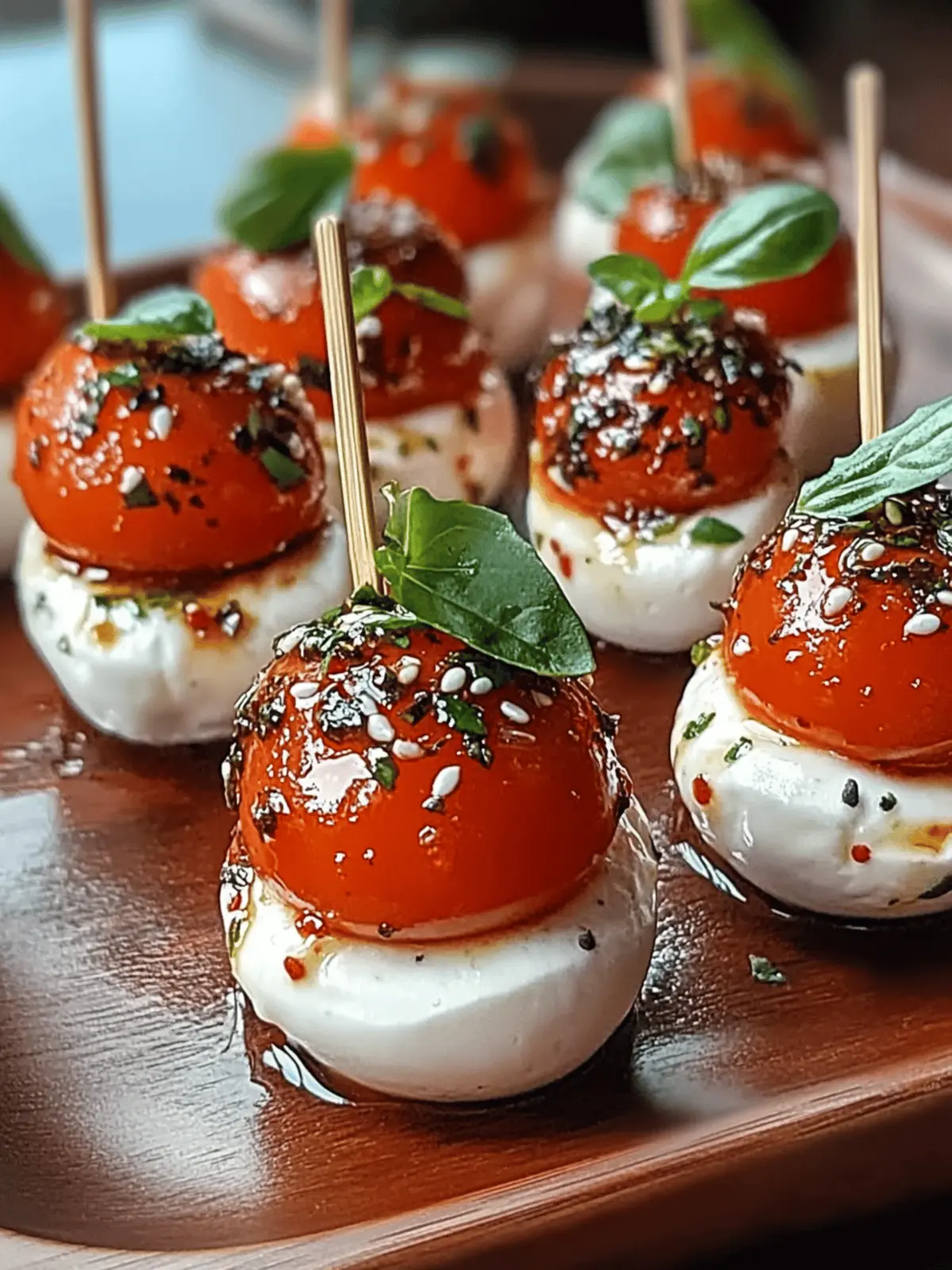 Mini Caprese Bites