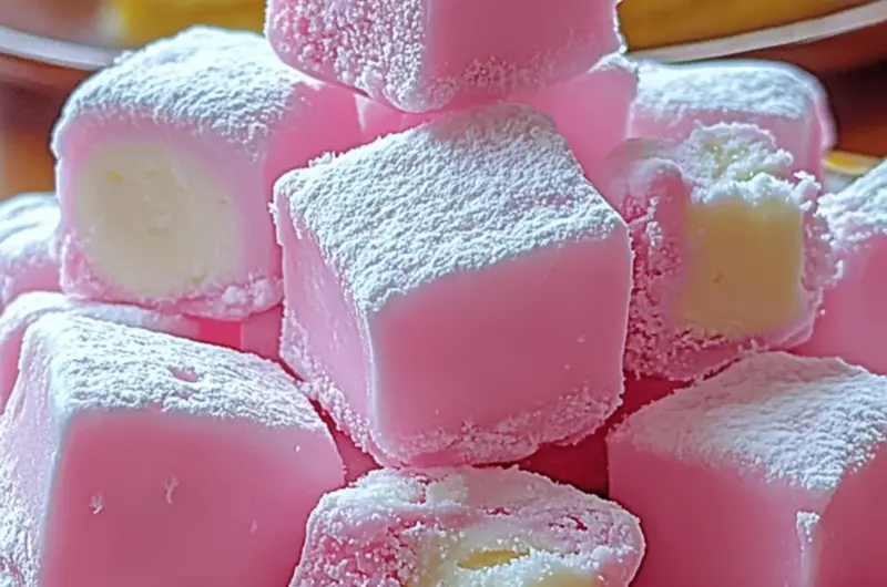 Fluffy Cotton Candy Fudge