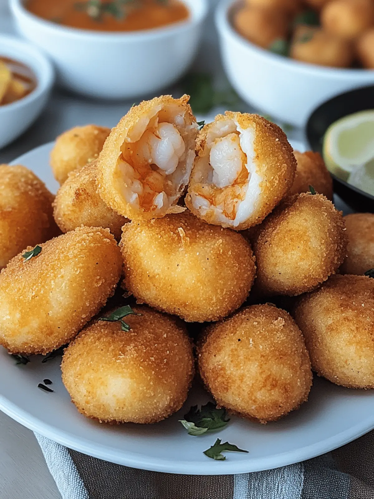Irresistible Portuguese Shrimp Croquettes You’ll Crave Again! 4 Portuguese Shrimp Croquettes