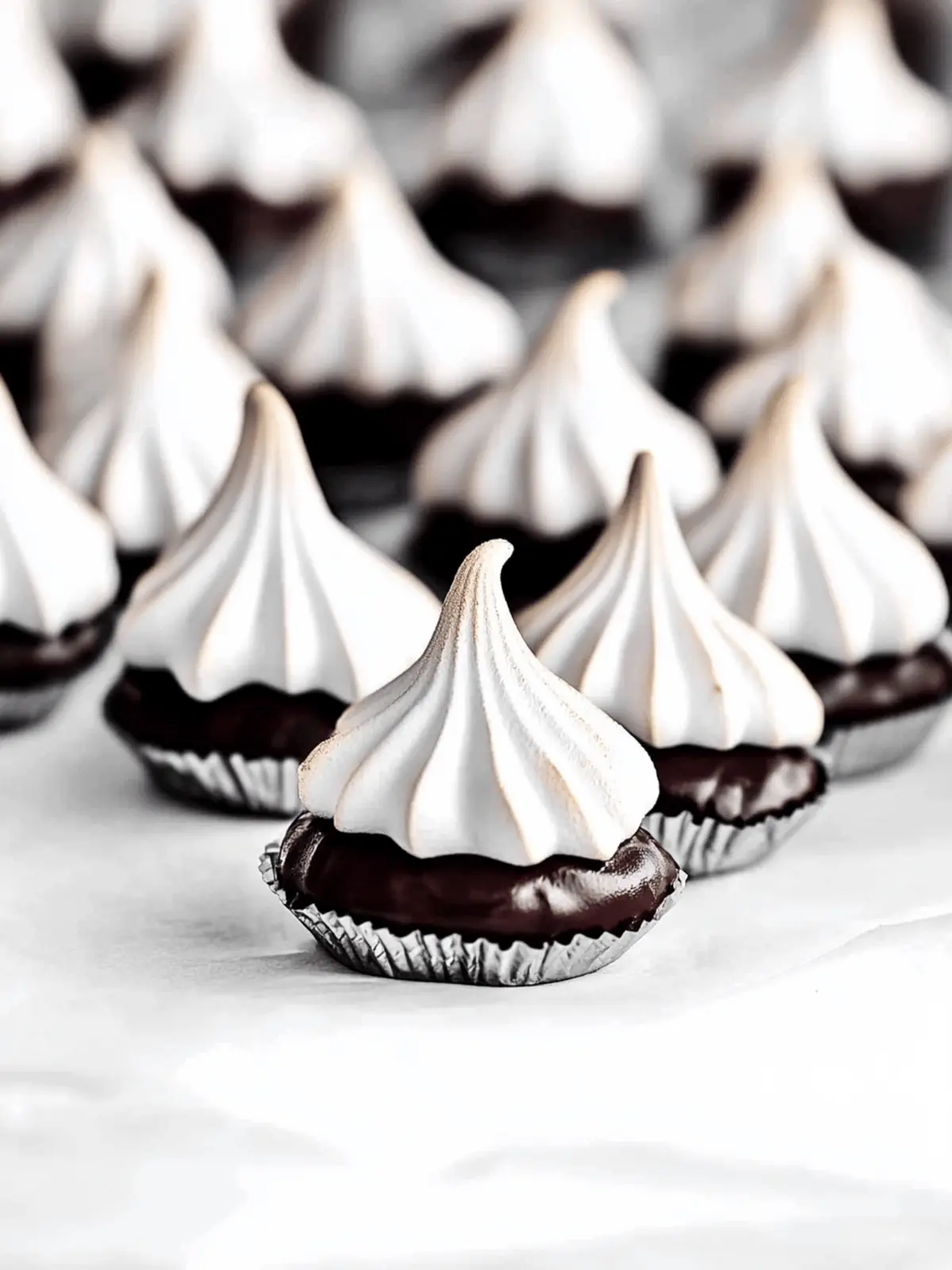 Delicious Chocolate Dipped Meringue Cookies You'll Love 2 Chocolate Dipped Meringue Cookies