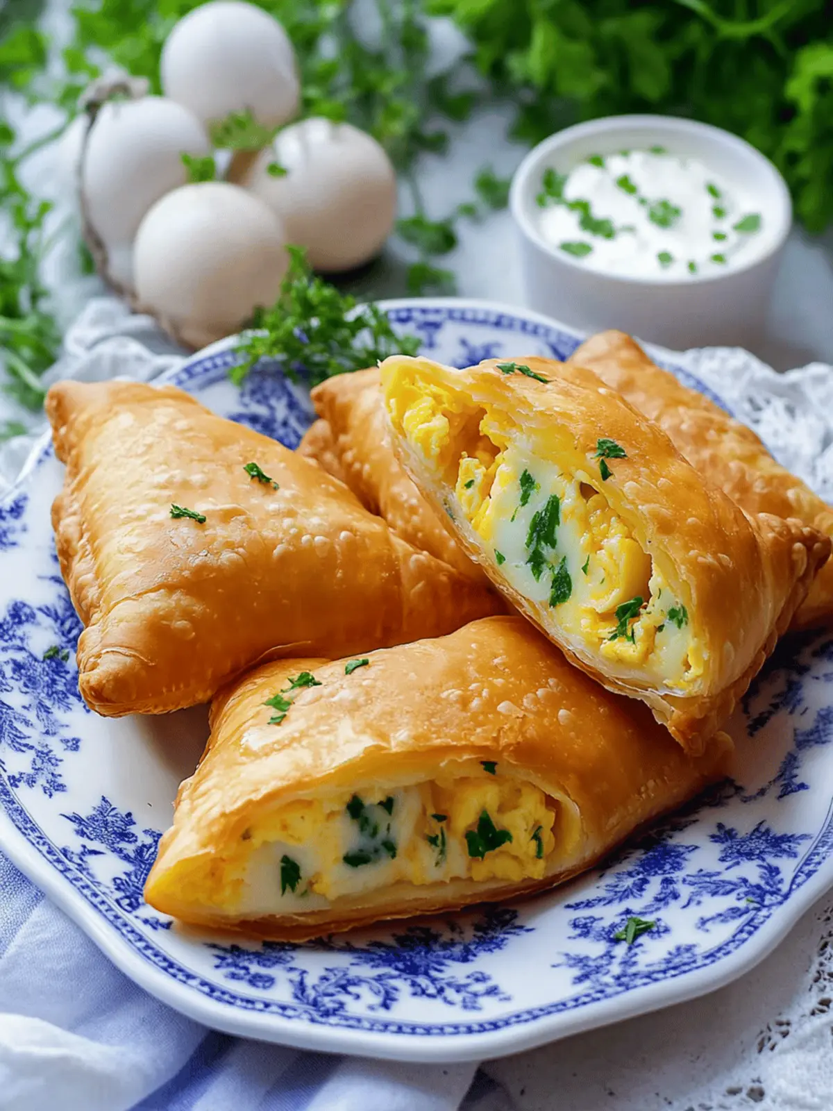 Cheesy Egg & Cheese Piroshki