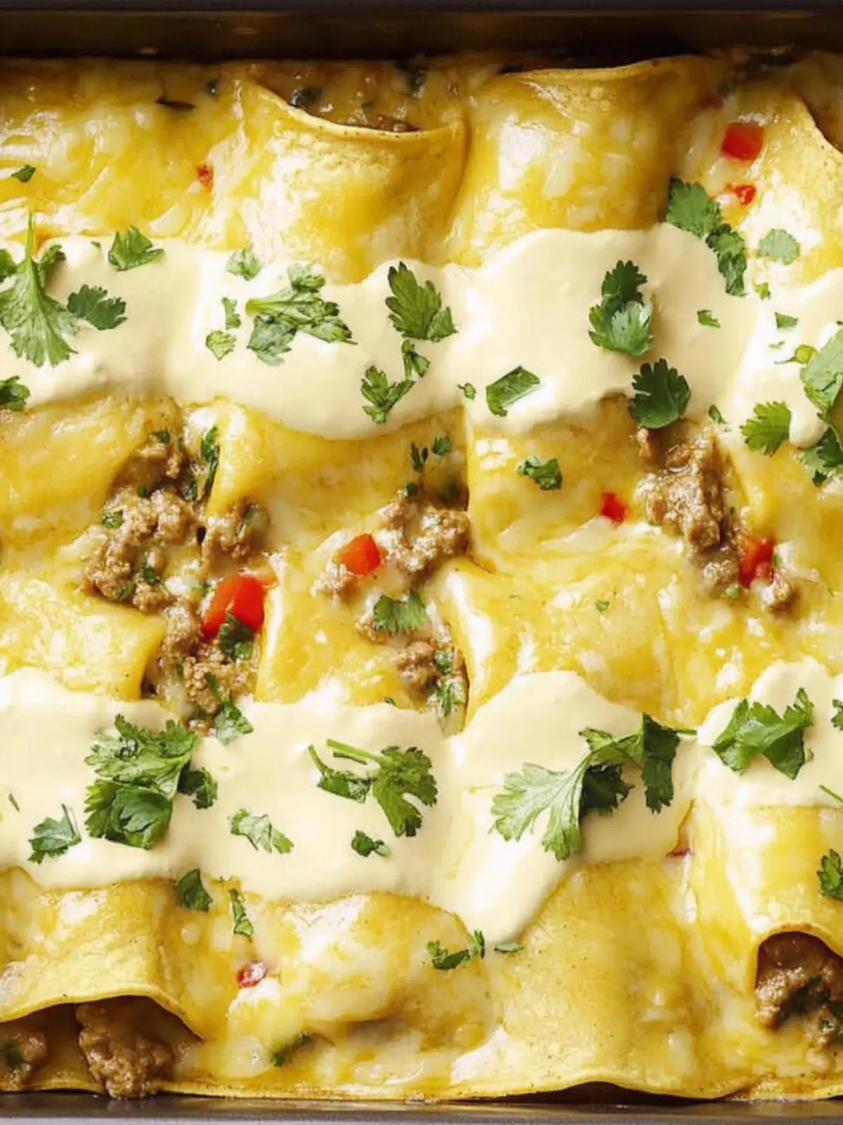 Beef Enchiladas Verdes