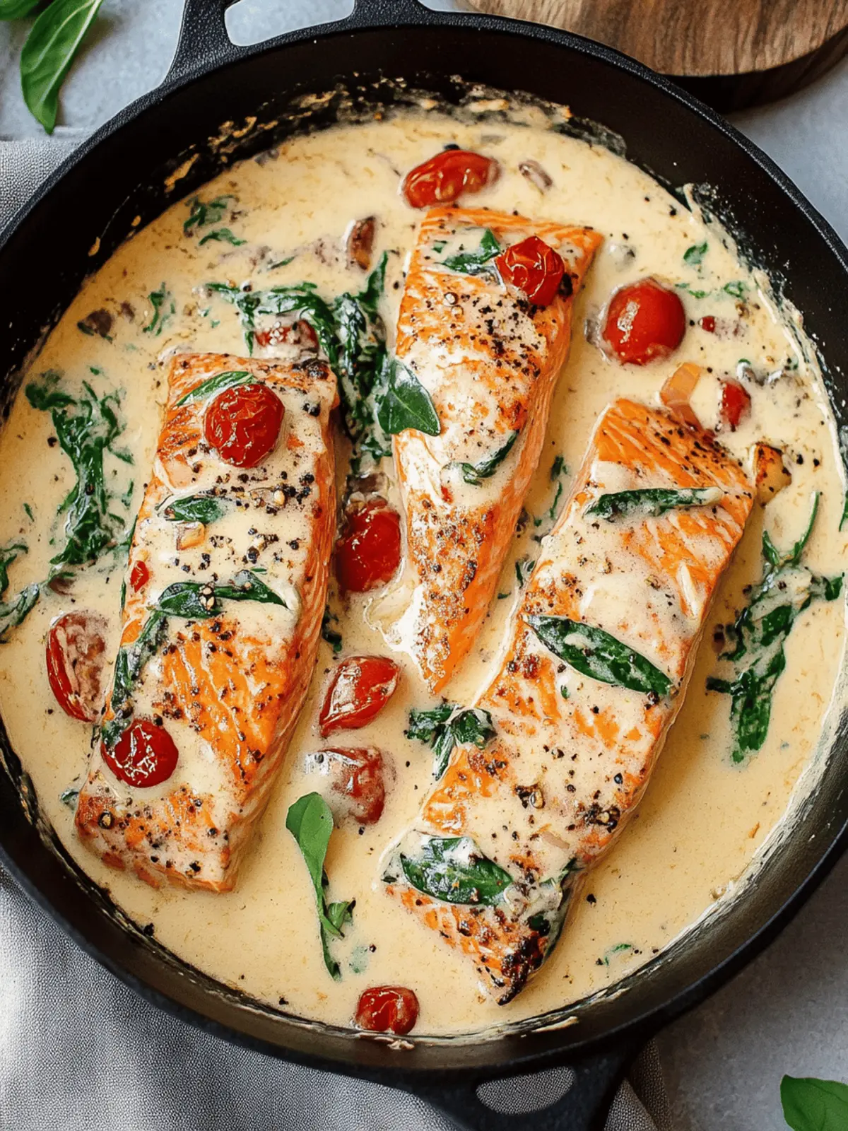 30-Minute Creamy Tuscan Salmon Everyone Will Love 4 Creamy Tuscan Salmon