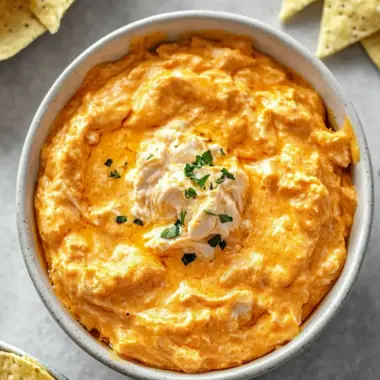 Easy Crock Pot Buffalo Chicken Dip