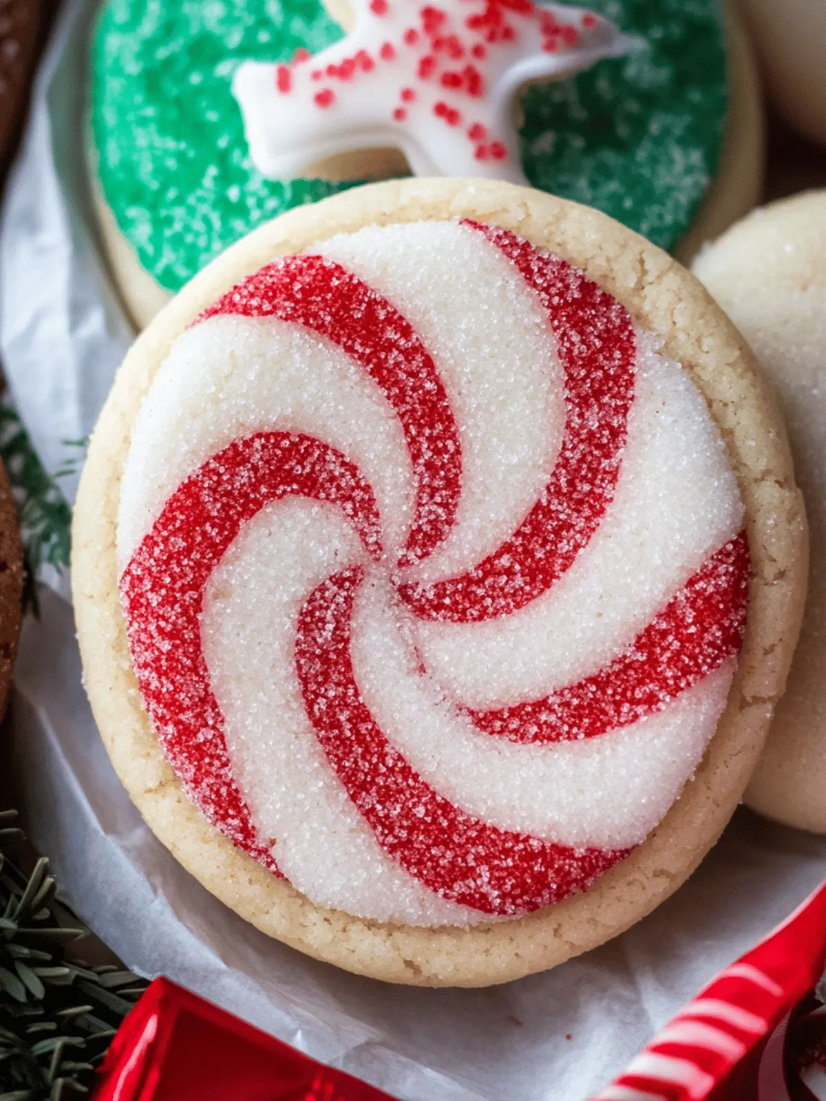 Chewy Peppermint Swirl Sugar Cookies for Holiday Magic 2 Peppermint Swirl Sugar Cookies