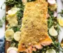Baked Parmesan Crusted Salmon: A Flavorful Festive Delight