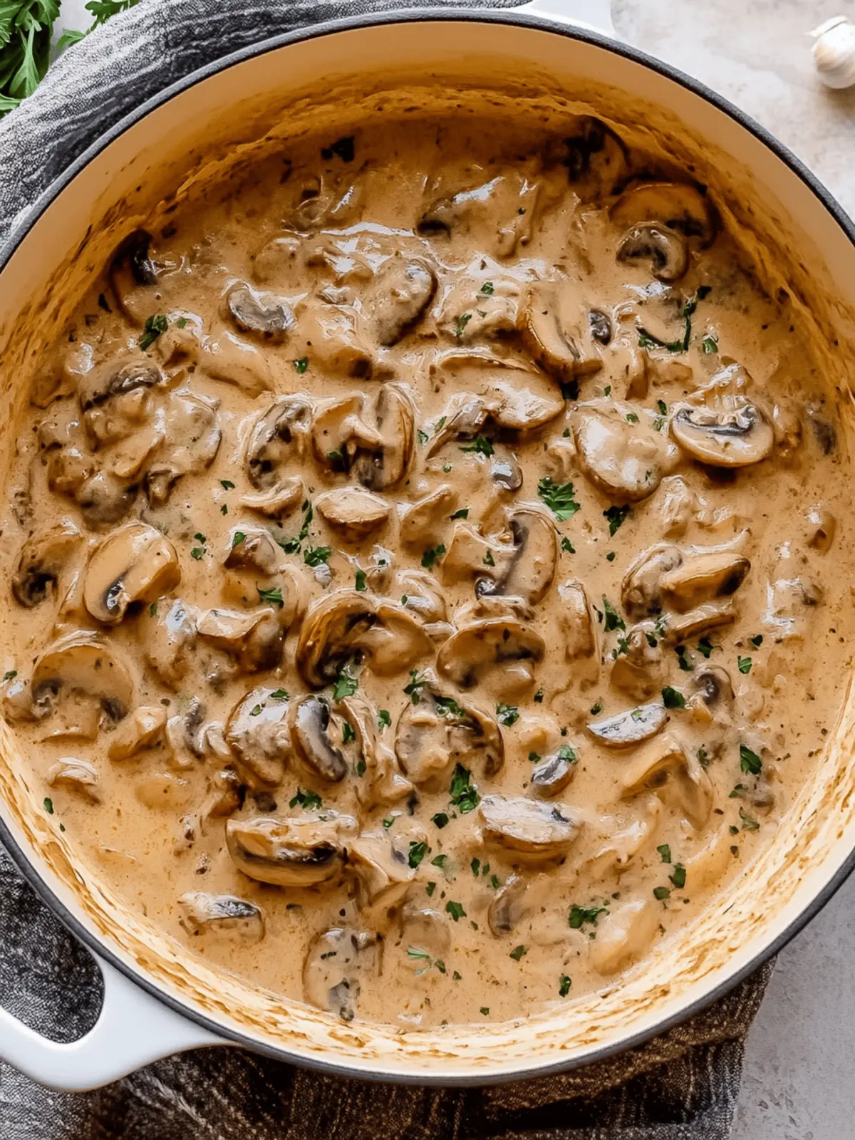 Mushroom Stroganoff
