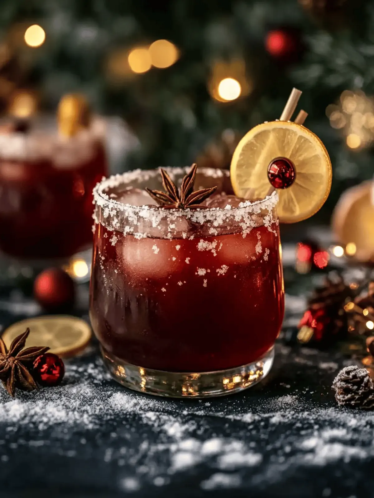 Spiced Christmas Margarita