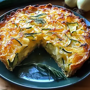 Zucchini Onion Pie: A Savory Crust That's Simply Irresistible 10 Zucchini Onion Pie