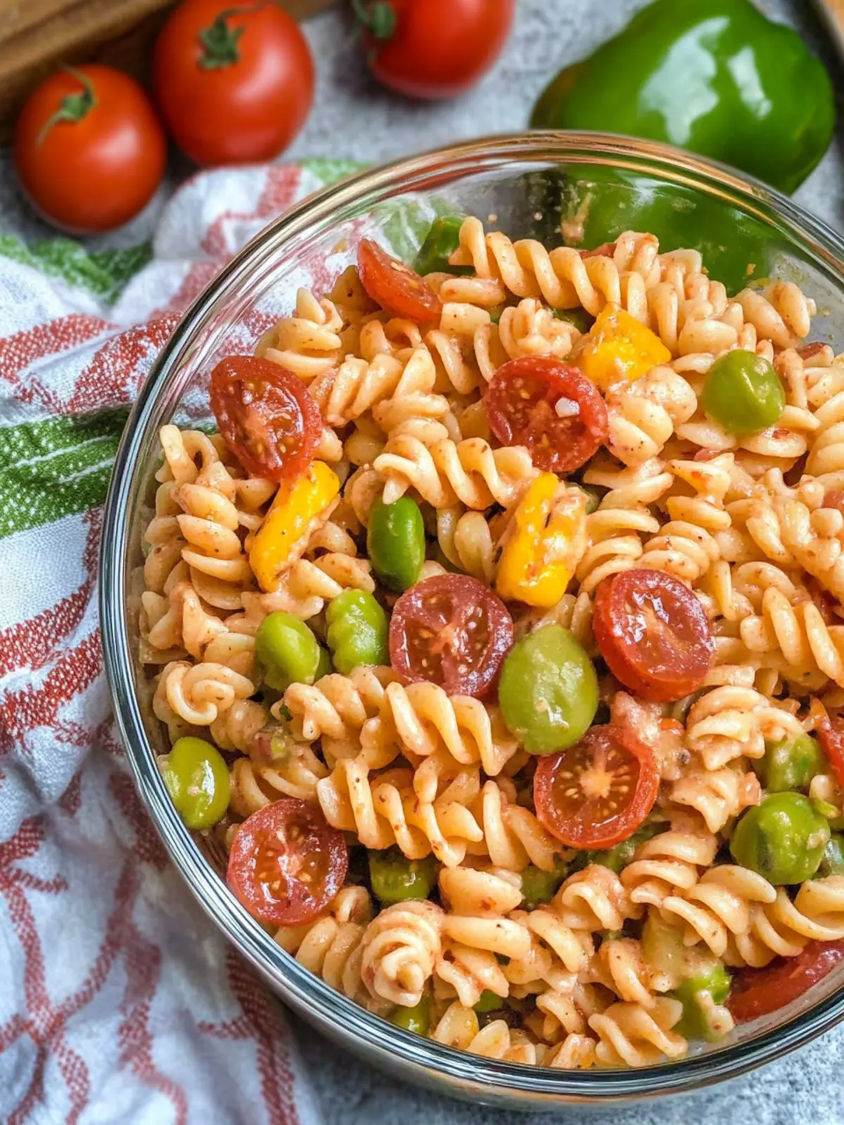 Bloody Mary Pasta Salad