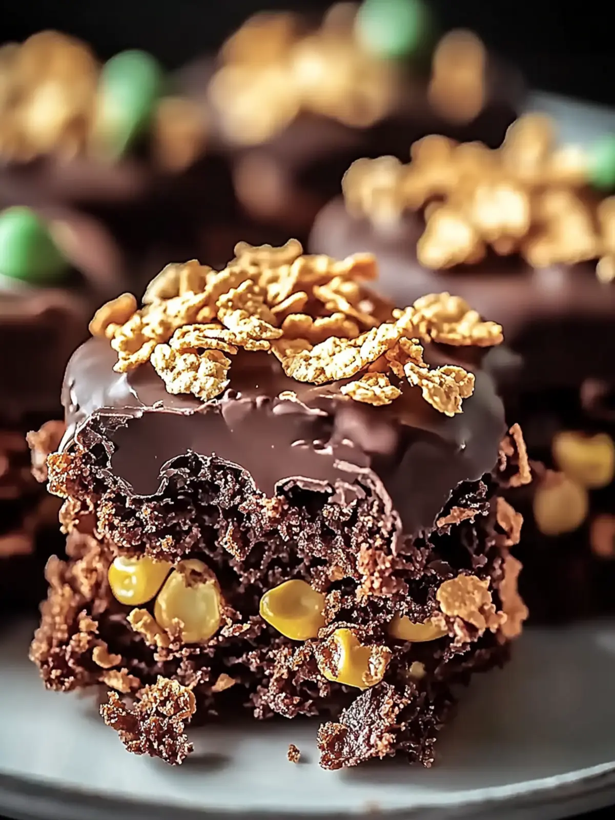 Chocolate Cornflake Cakes