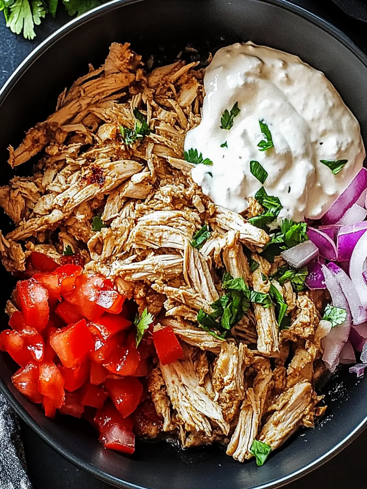Slow Cooker Chicken Shawarma: Effortless Flavor for Dinner 3 Slow Cooker Chicken Shawarma
