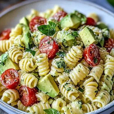 Creamy Avocado Pasta Salad for a Fresh Flavor Burst 9 Avocado Pasta Salad