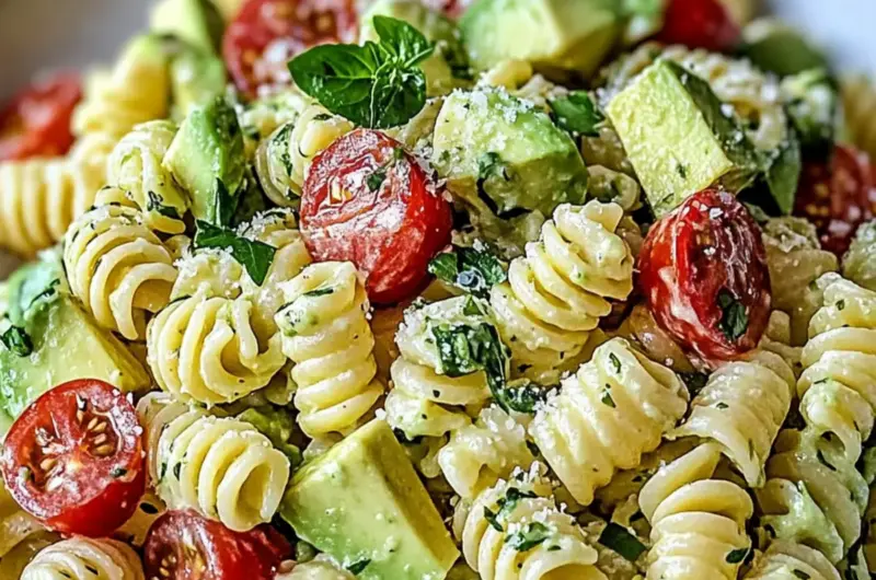 Avocado Pasta Salad