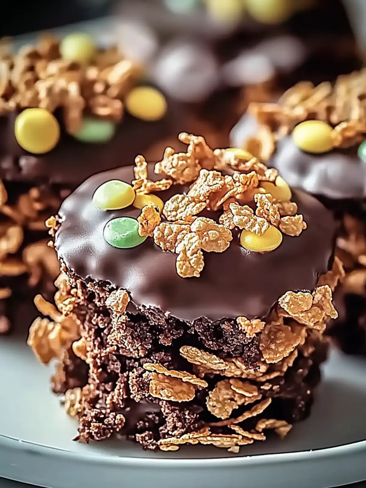 Chocolate Cornflake Cakes