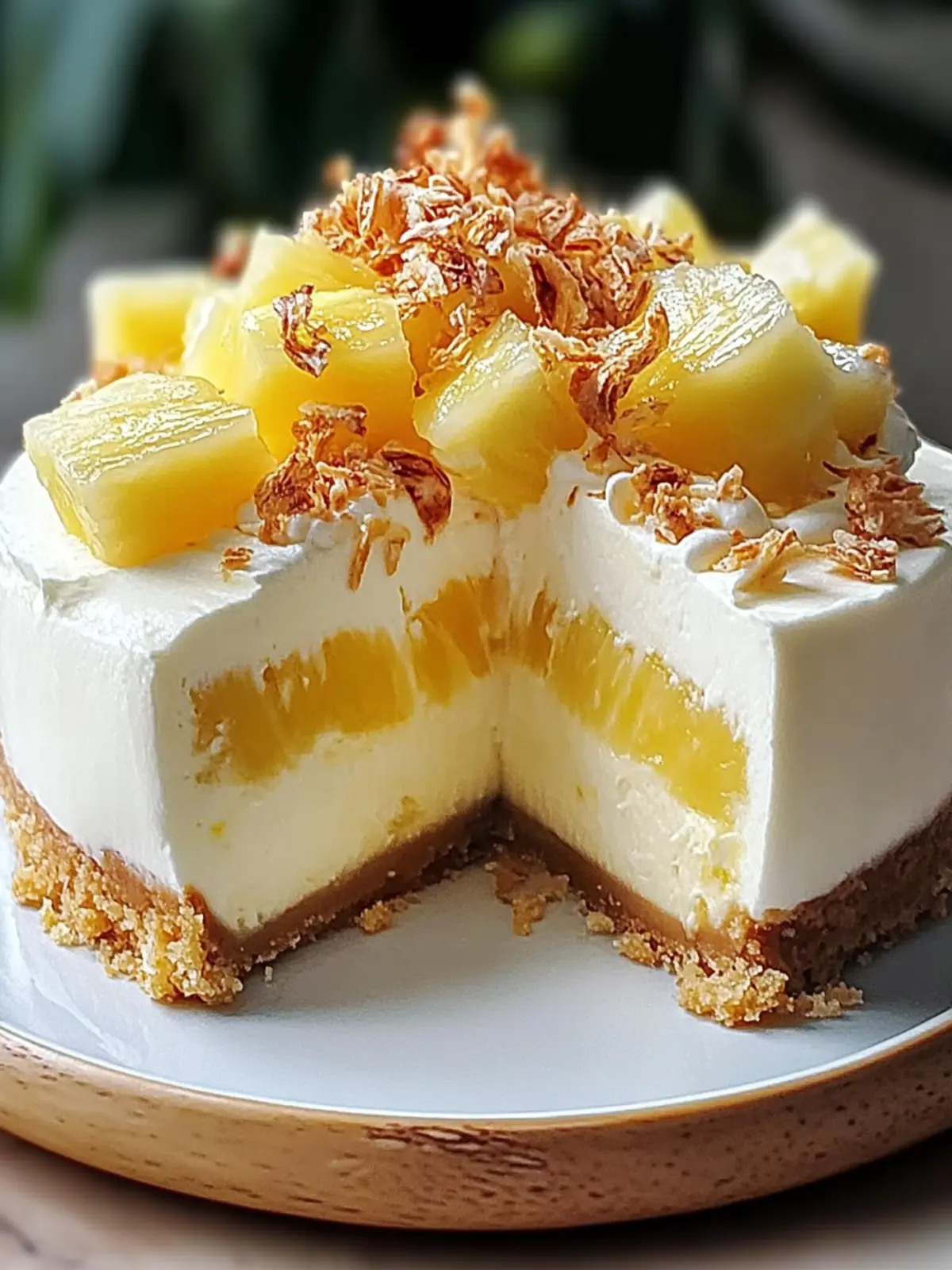 Pineapple Heaven Cheesecake: Taste Paradise in Every Slice 2 Pineapple Heaven Cheesecake