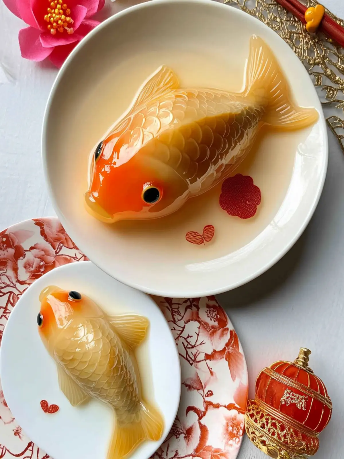 Festive CNY Koi Fish Jelly: Easy Dessert for Good Fortune 5 CNY Koi Fish Jelly (Easy Chinese New Year Dessert)