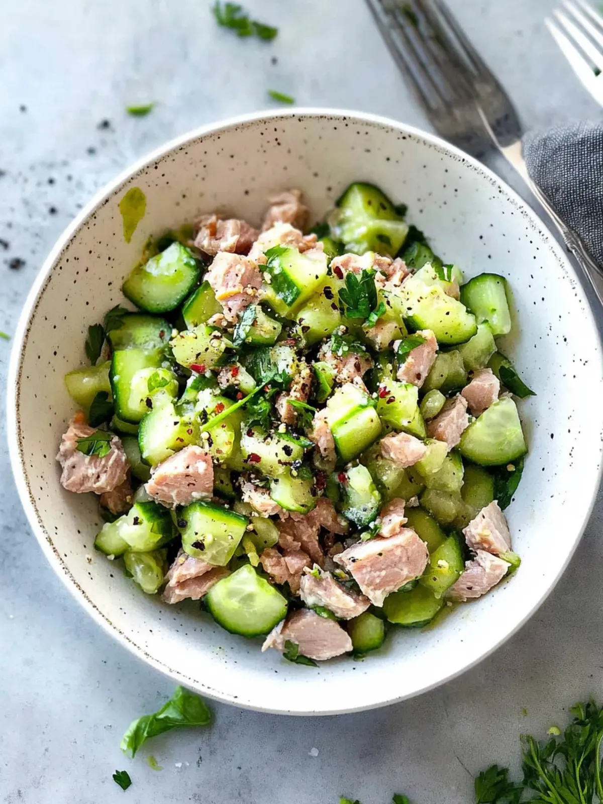 Tuna Salad With Cucumber: A Fresh Twist for Your Lunch! 2 Tuna Salad With Cucumber