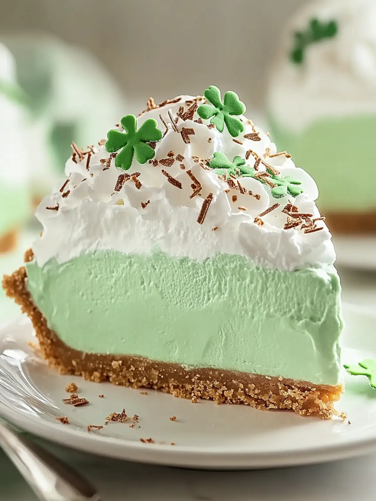 Shamrock Shake Pie: The Ultimate Minty Dessert for St. Patrick's Day 3 Shamrock Shake Pie