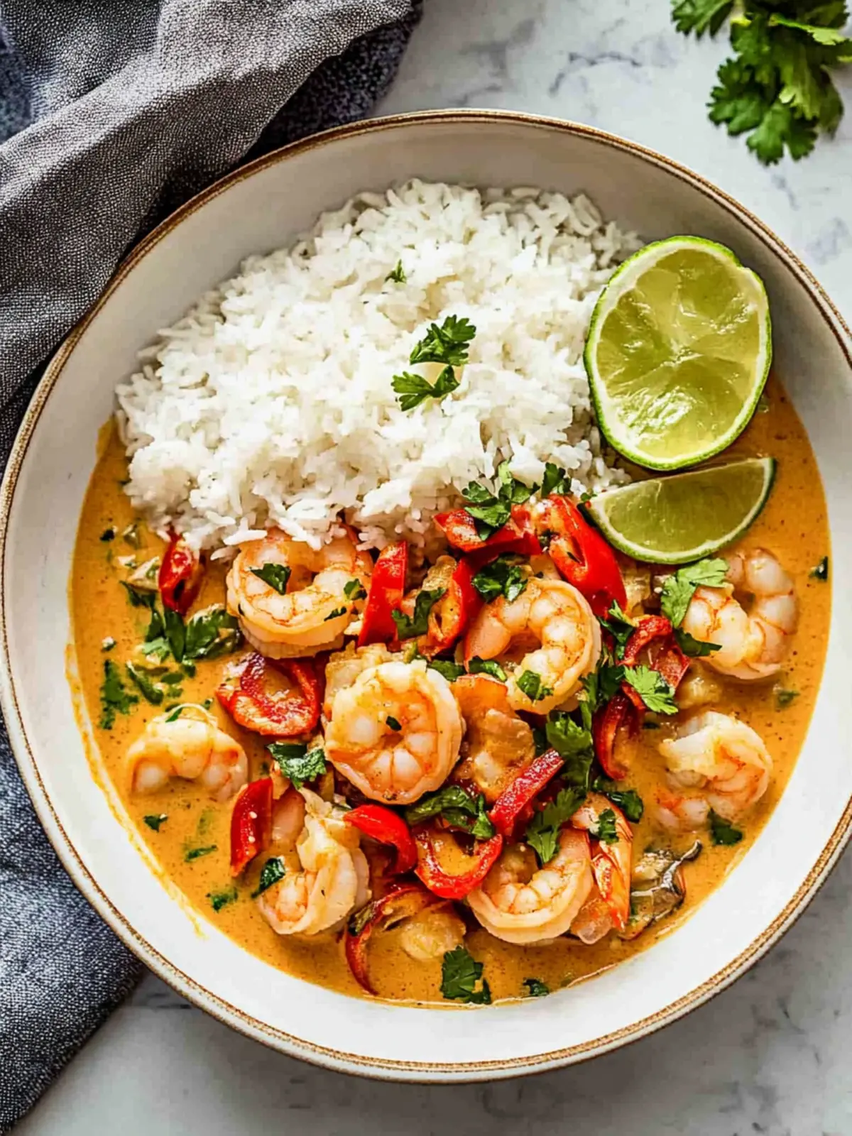 Creamy Coconut Shrimp Curry: A 30-Minute Tropical Delight 4 Creamy Coconut Shrimp Curry