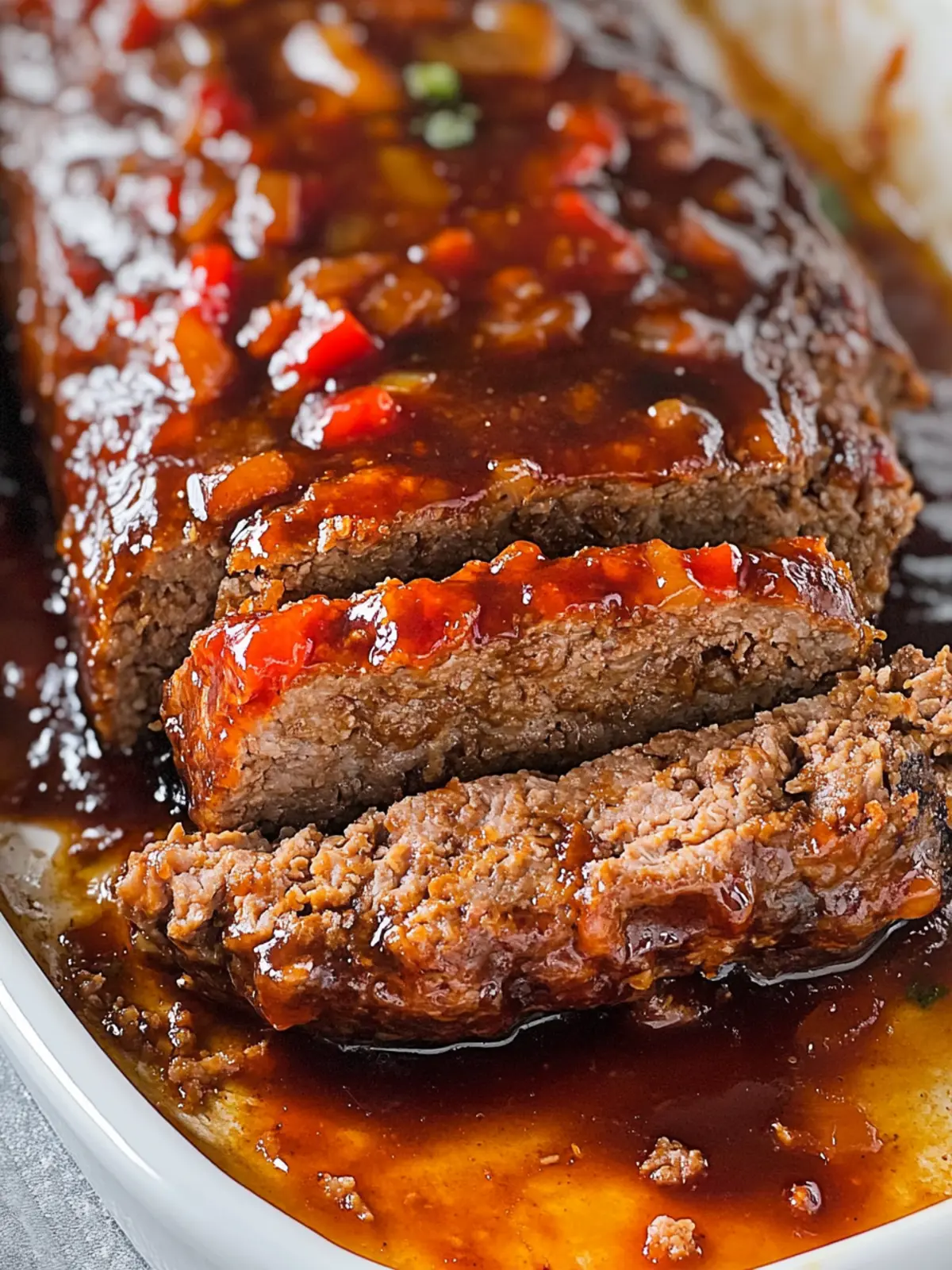 Elevate Your Dinner with Bourbon Glaze Meatloaf Bliss 3 Bourbon Glaze Meatloaf