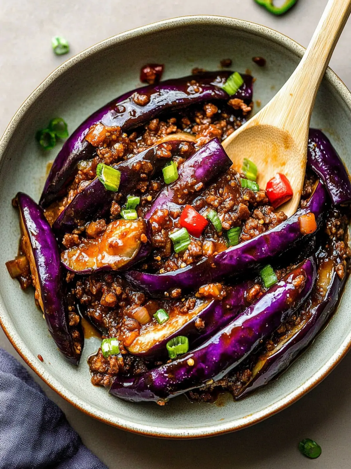 Savor Chinese Eggplant Stir-Fry with Ground Pork Delight 4 Chinese Eggplant
