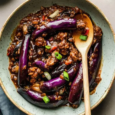 Savor Chinese Eggplant Stir-Fry with Ground Pork Delight 10 Chinese Eggplant
