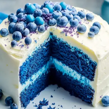 Decadent Divine Blue Velvet Cake with Creamy Frosting Bliss 9 Divine Blue Velvet Cake