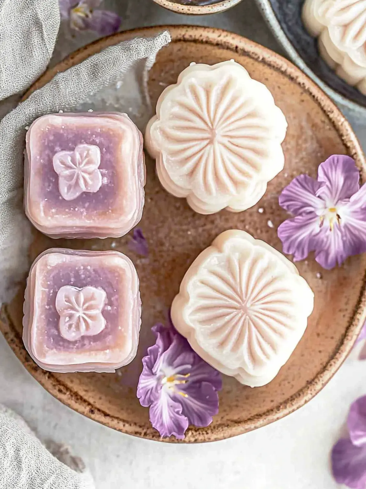 Delicious Taro Snow Skin Mooncakes to Impress Your Guests 5 Taro Snow Skin Mooncakes