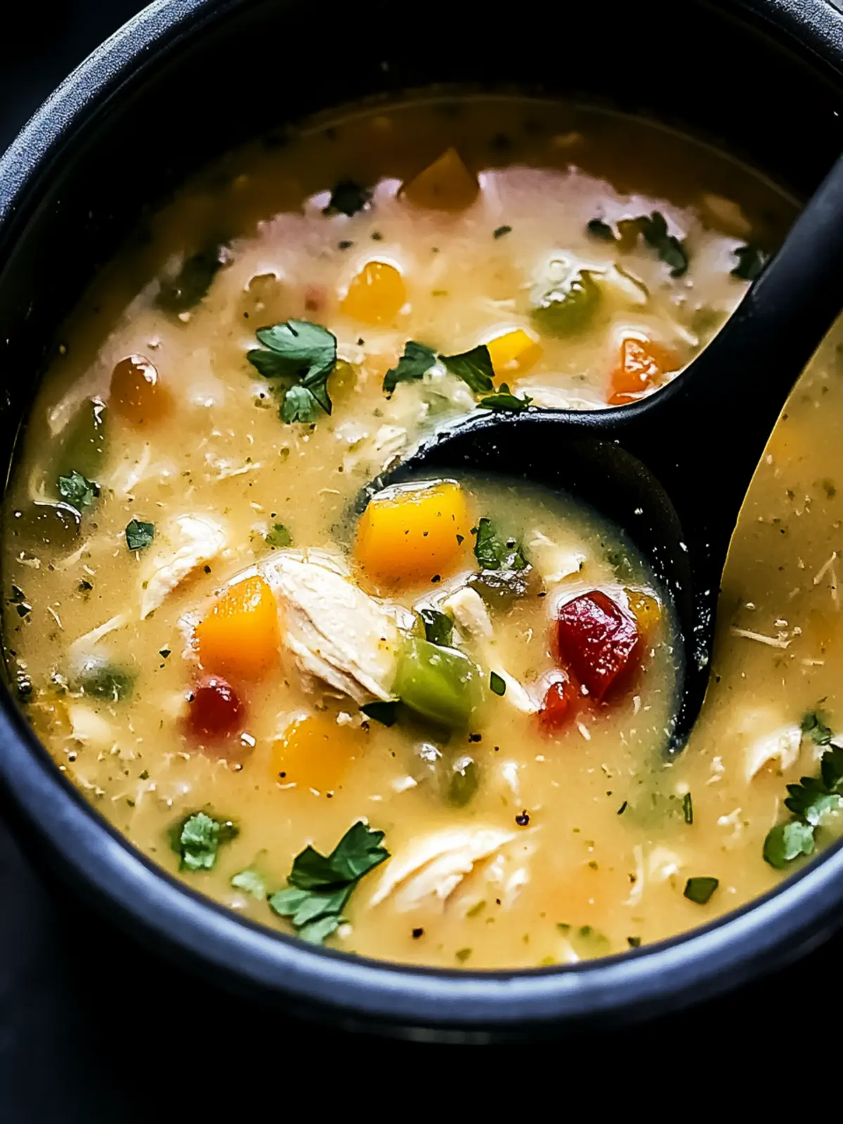 Savor Santa Fe Green Chile Chicken Soup for Cozy Nights 4 Santa Fe Green Chile Chicken Soup