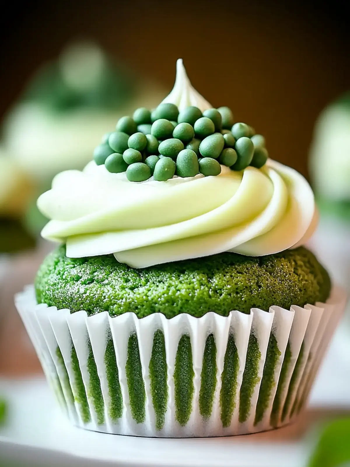 Green Velvet Cupcakes