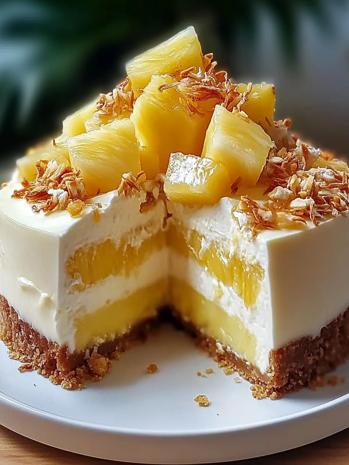 Pineapple Heaven Cheesecake: Taste Paradise in Every Slice 3 Pineapple Heaven Cheesecake