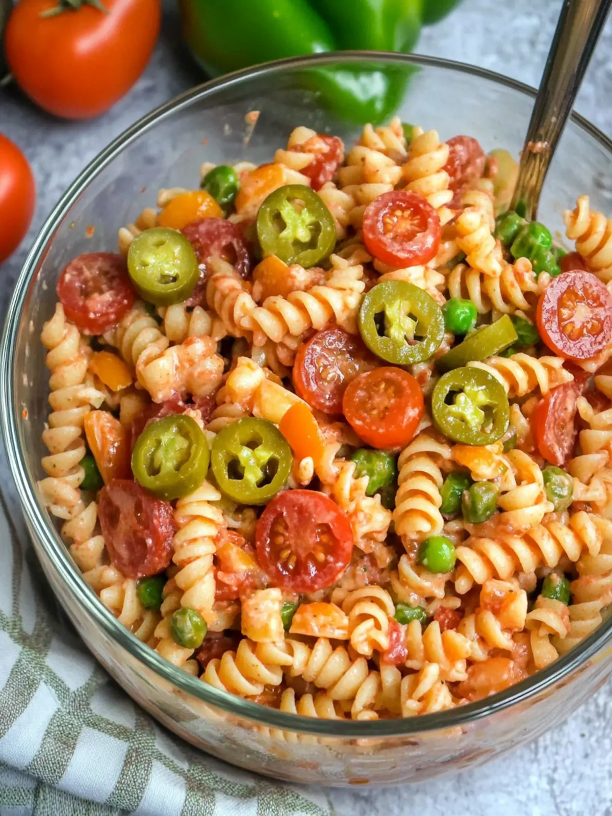 Bloody Mary Pasta Salad