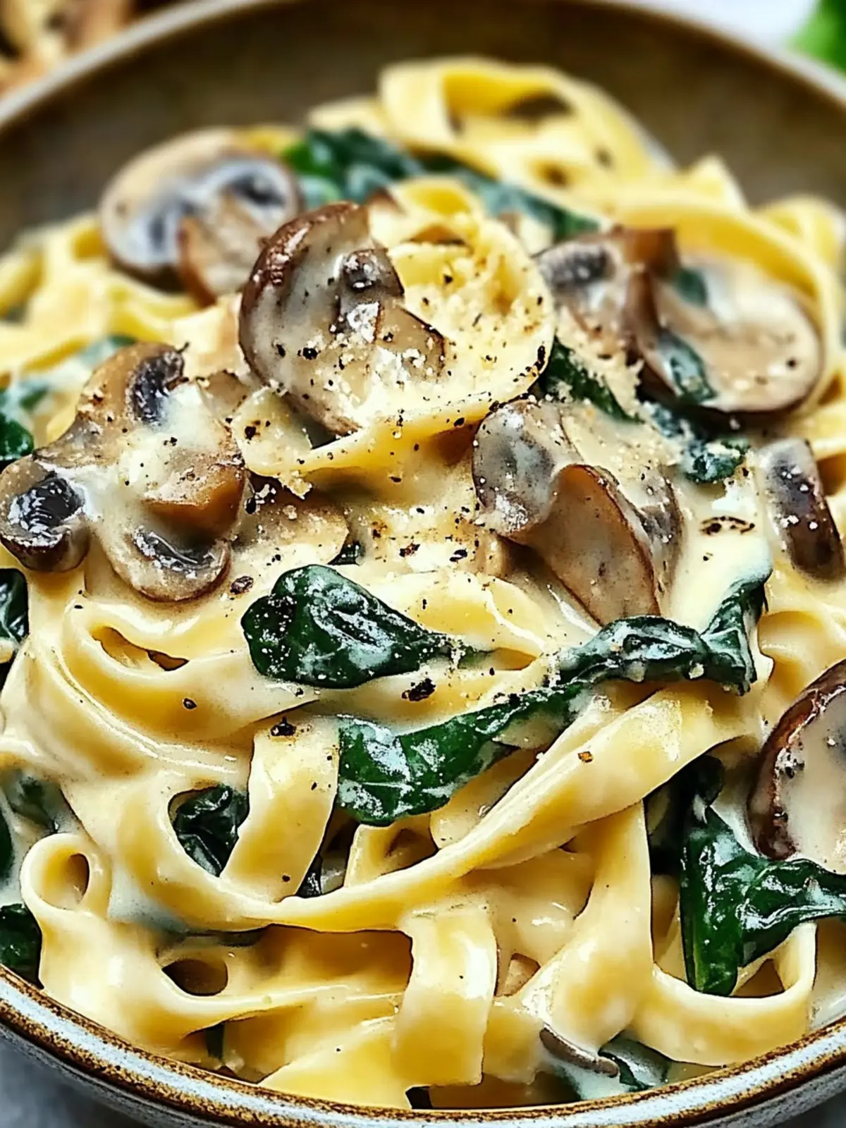 Creamy Spinach Mushroom Pasta: A Cozy Weeknight Favorite 5 Creamy Spinach Mushroom Pasta