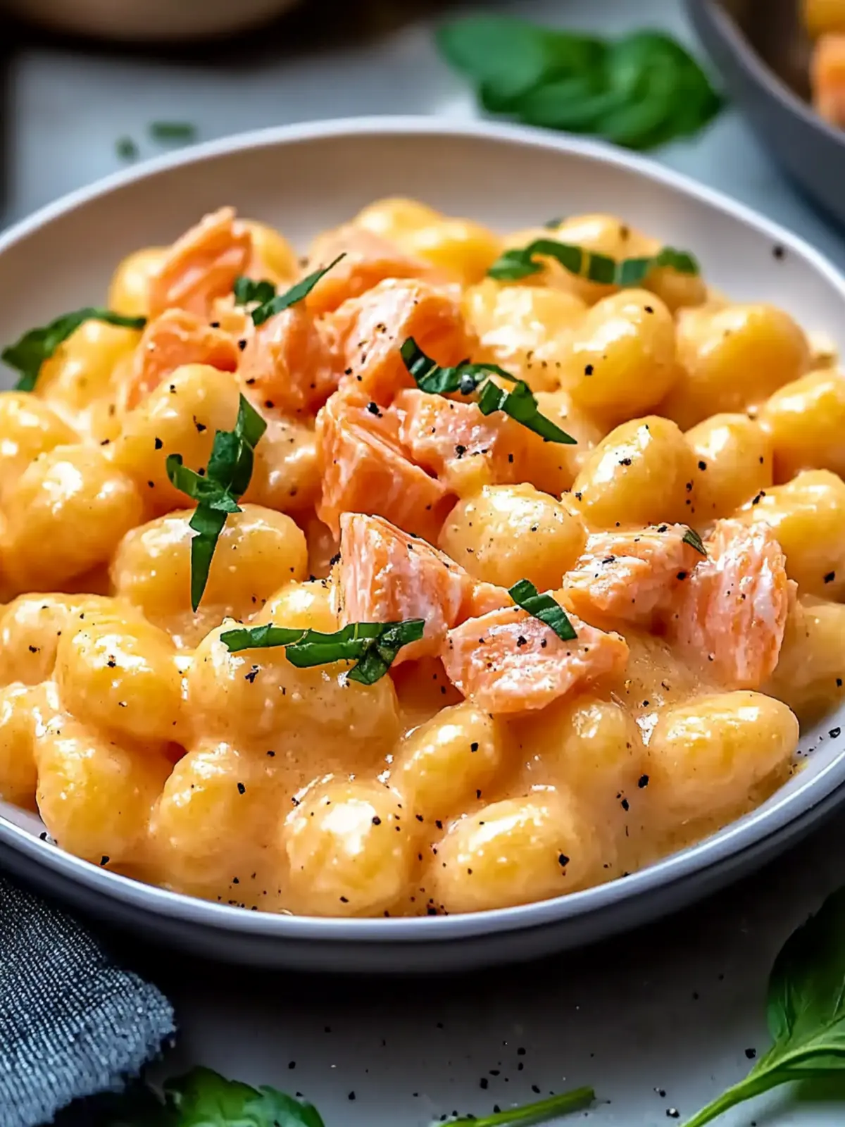 Juicy Smoked Salmon Gnocchi in a Creamy Dill Dream 3 Juicy Smoked Salmon Gnocchi