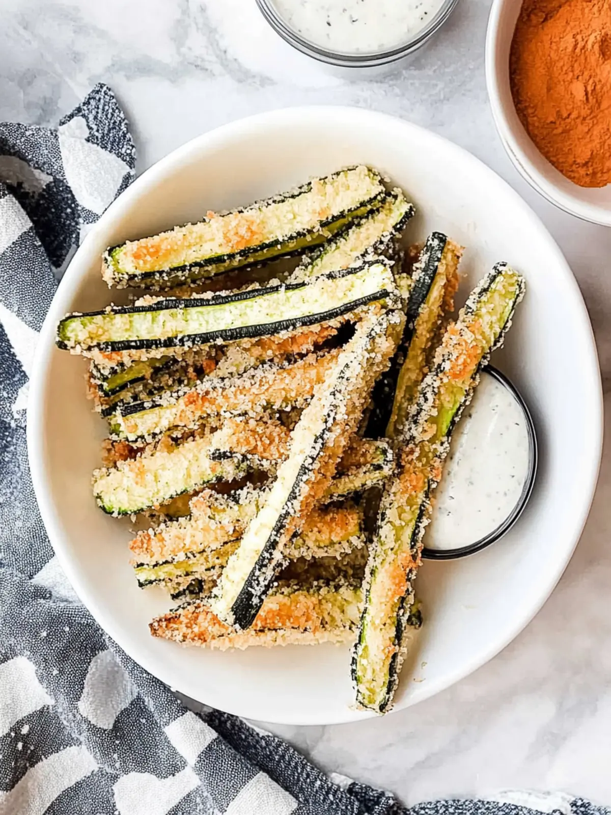 Crispy Baked Zucchini Fries: Guilt-Free Crunchy Snack 4 Crispy Baked Zucchini Fries