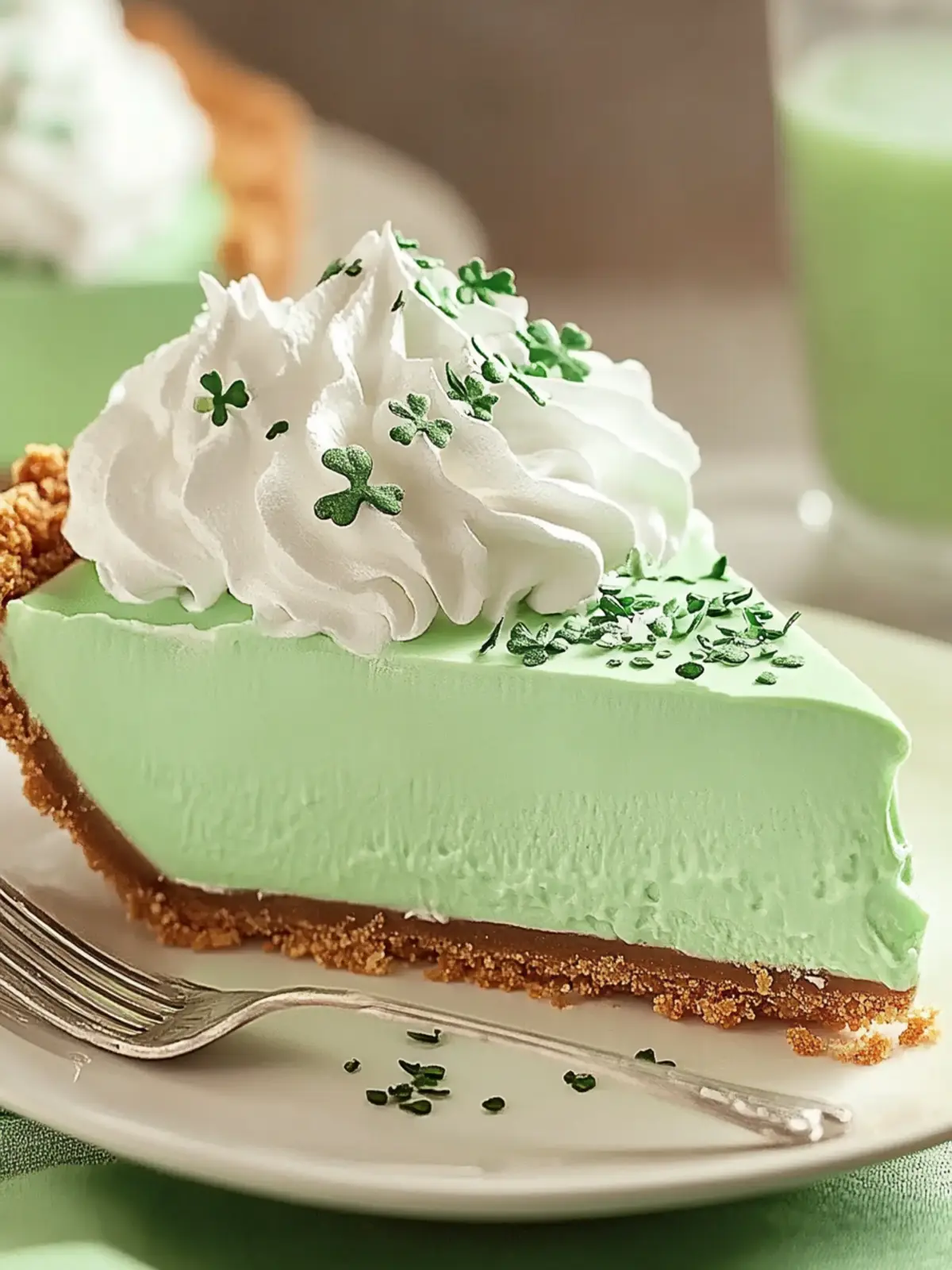 Shamrock Shake Pie: The Ultimate Minty Dessert for St. Patrick's Day 4 Shamrock Shake Pie